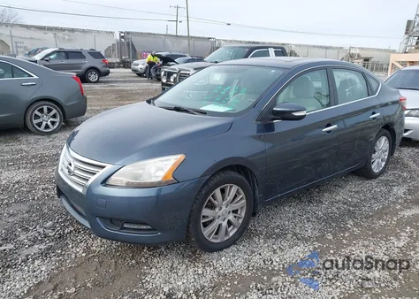 2013 Nissan Sentra Sl z USA, uszkodzony, nr VIN 3N1AB7AP3DL656868